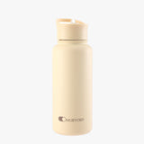 Omgevoed RVS Drinkfles 1 Liter – Houdt 24u koud & 12u warm